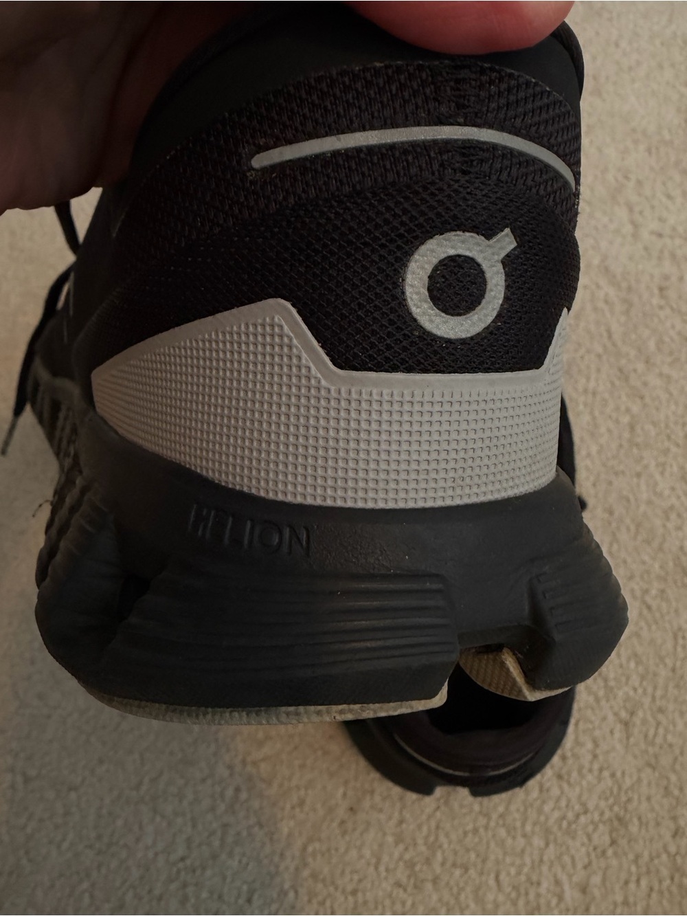 On Running Mens Athletic Shoes - Black - Picture 4 of 13